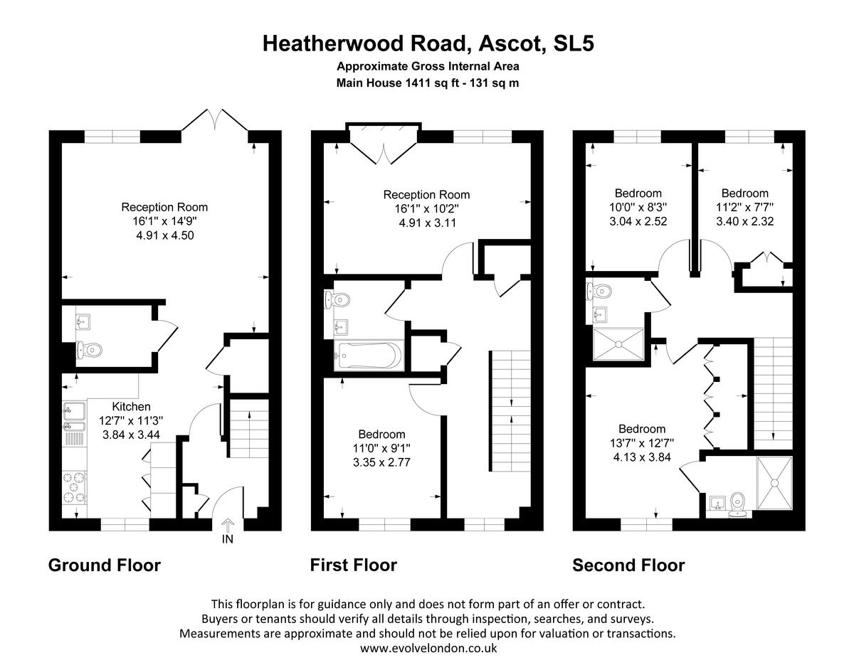 Heatherwood Road, ASCOT floorplan