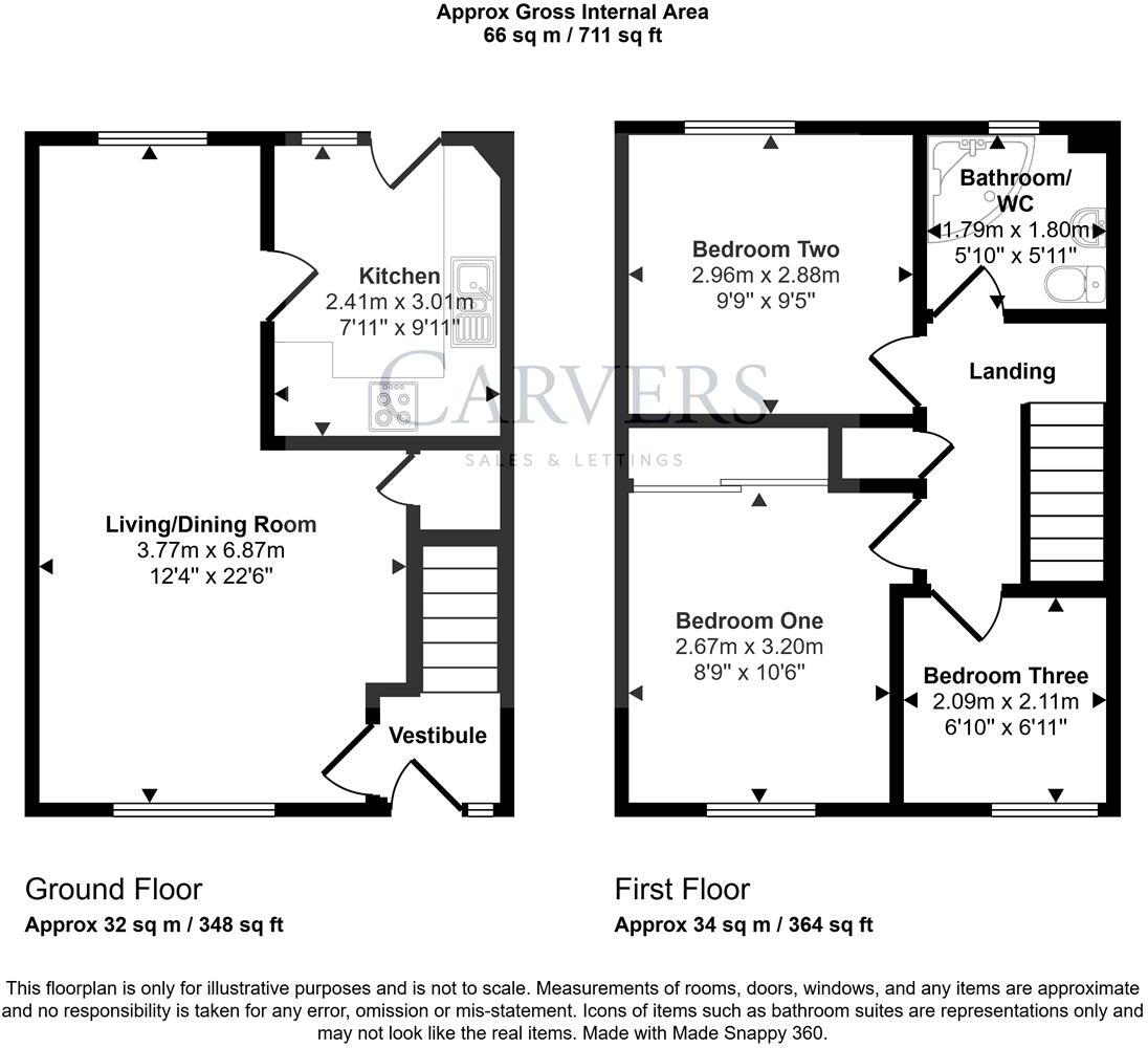 Staintondale, Newton Aycliffe floorplan