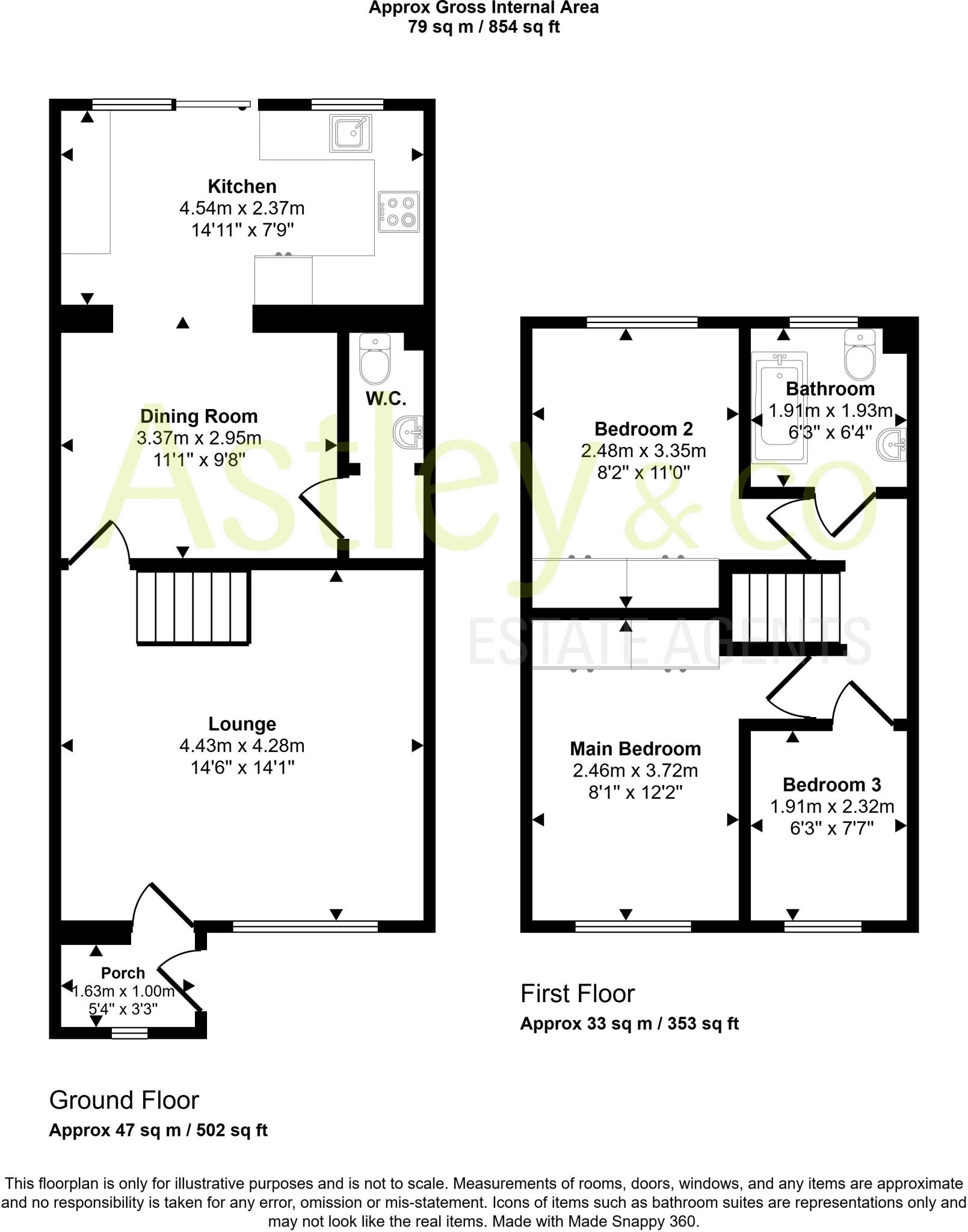 Chittock Close, Spixworth, NR10 floorplan