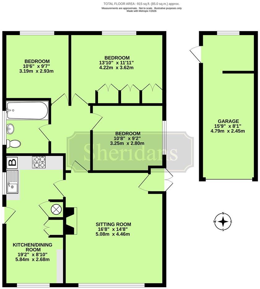 Rembrandt Way, Bury St. Edmunds floorplan