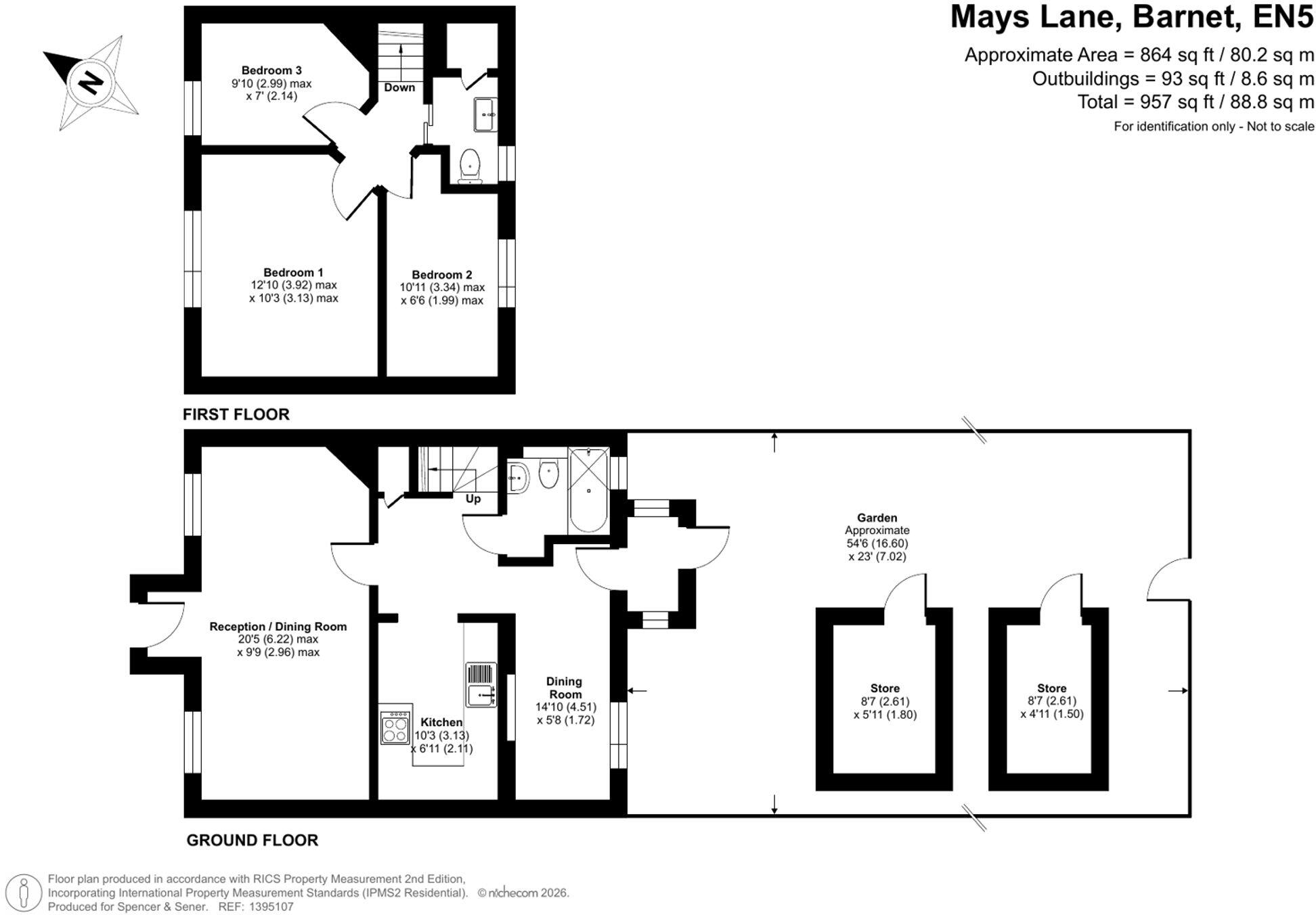 Mays Lane, Barnet, EN5 floorplan