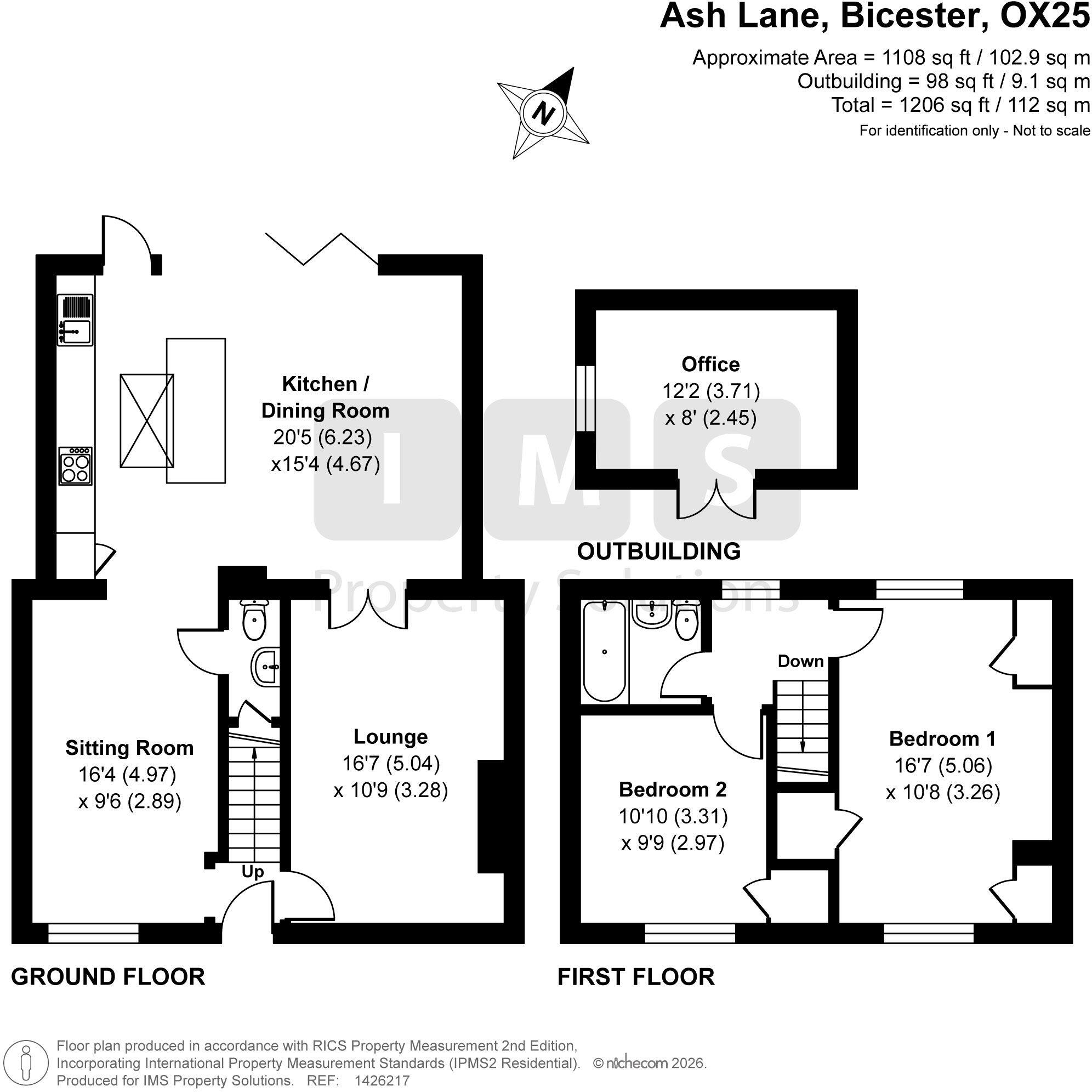 Ash Lane, Ambrosden, OX25 floorplan