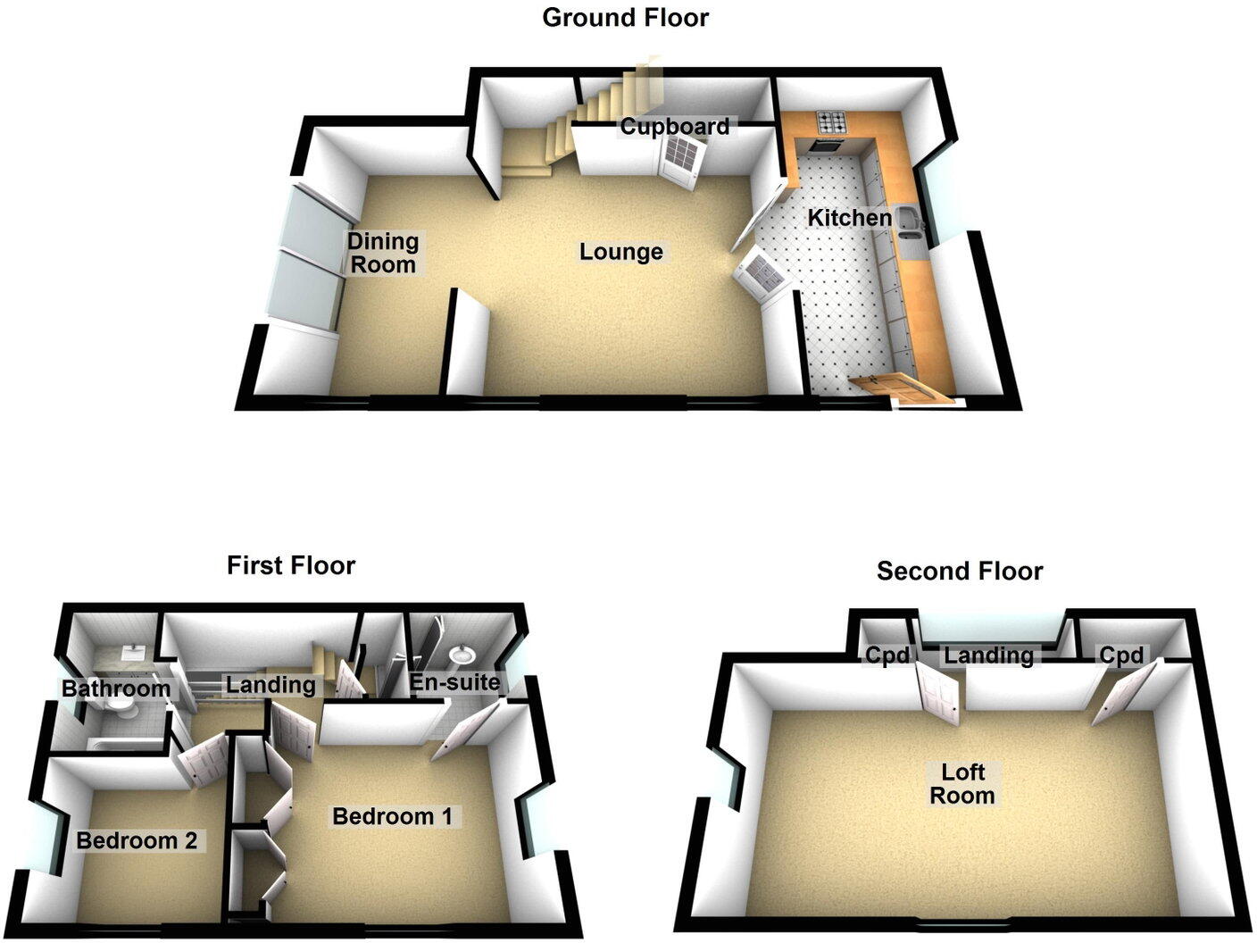 187 Counthill Road, Moorside, Oldham, OL4 2PX floorplan