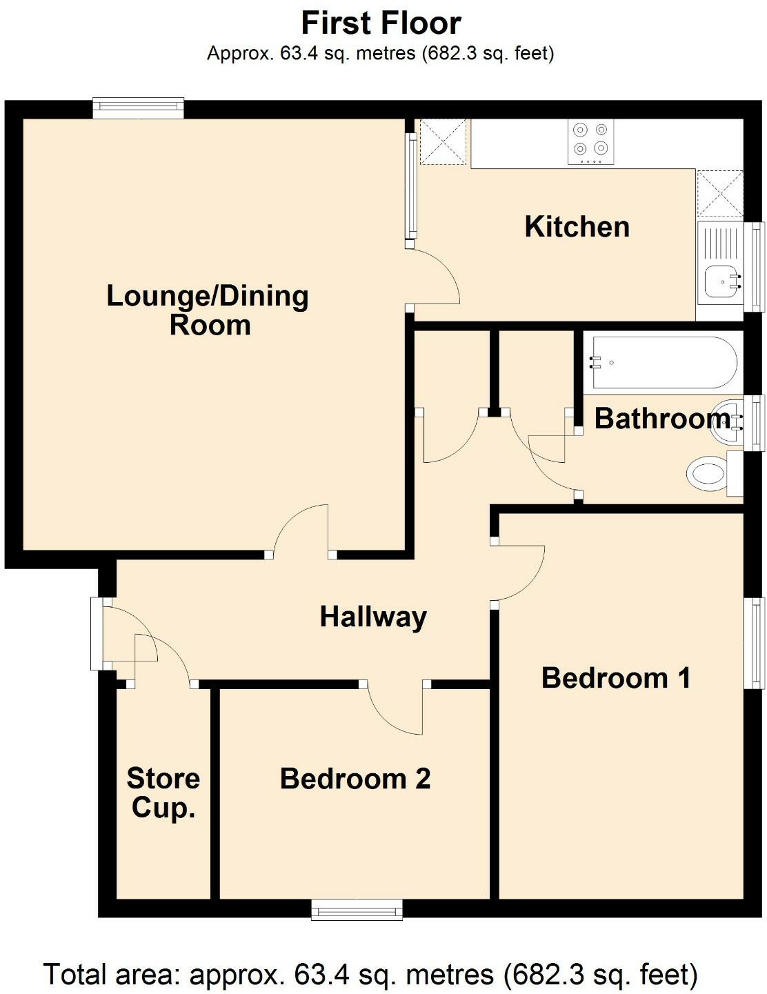 Field View, Chippenham floorplan