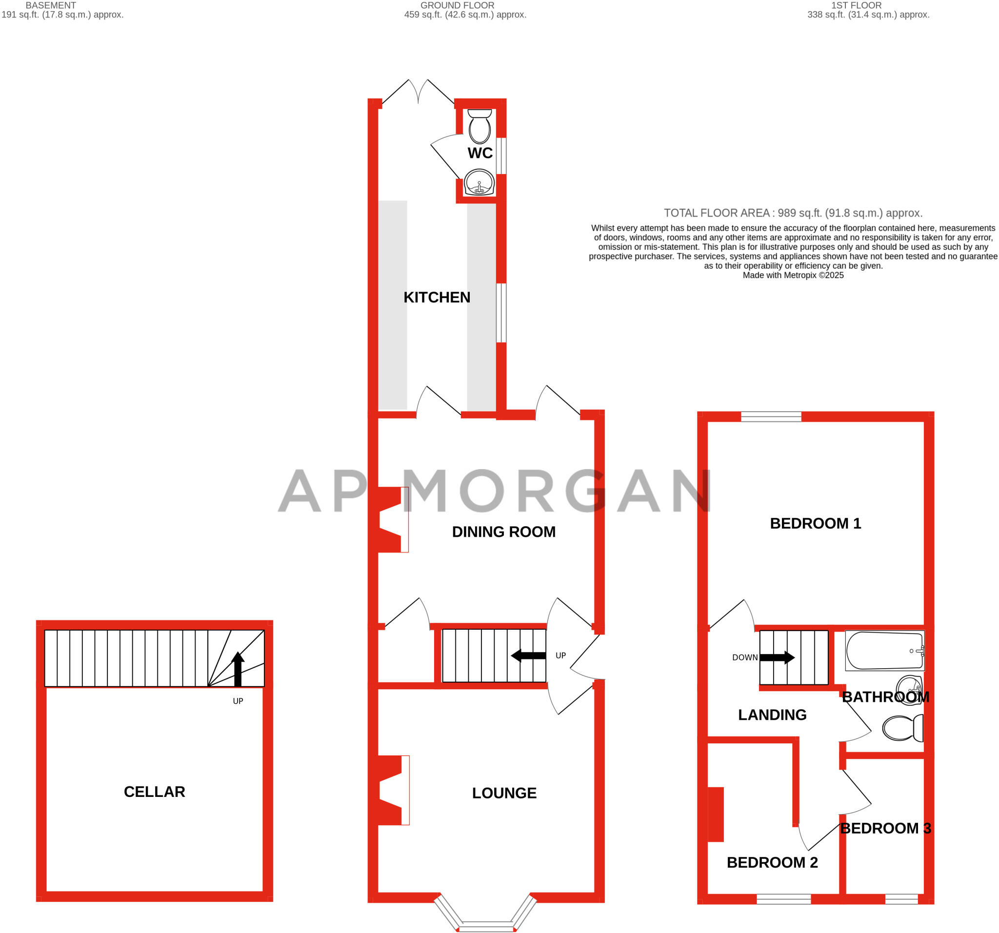 Alwen Street, Stourbridge, West Midlands, DY8 floorplan