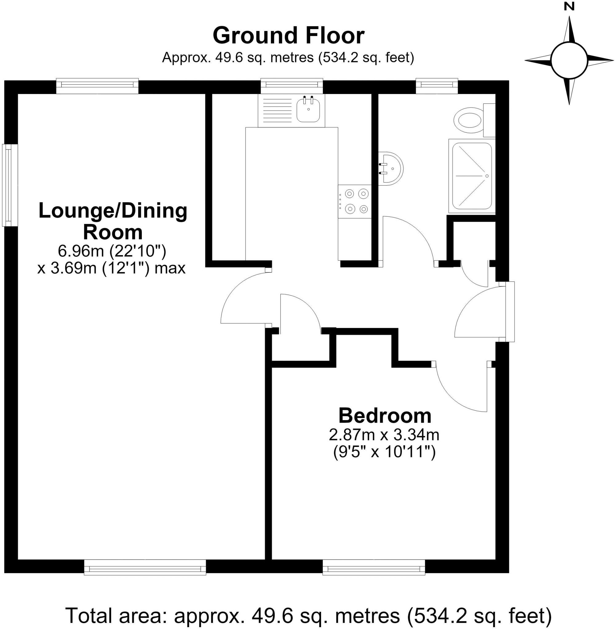Golden Square, Henfield floorplan