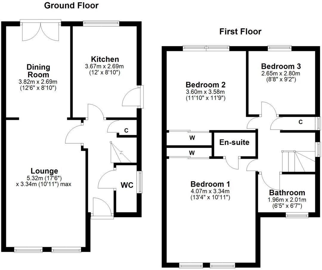 54 Curlinghall, Largs, KA30 8LB floorplan