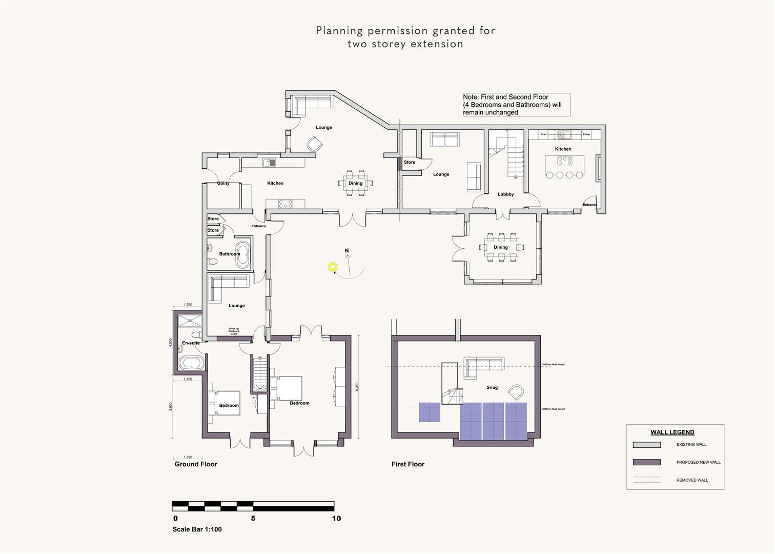 Gilmorton Lodge, Gilmorton, Leicestershire floorplan