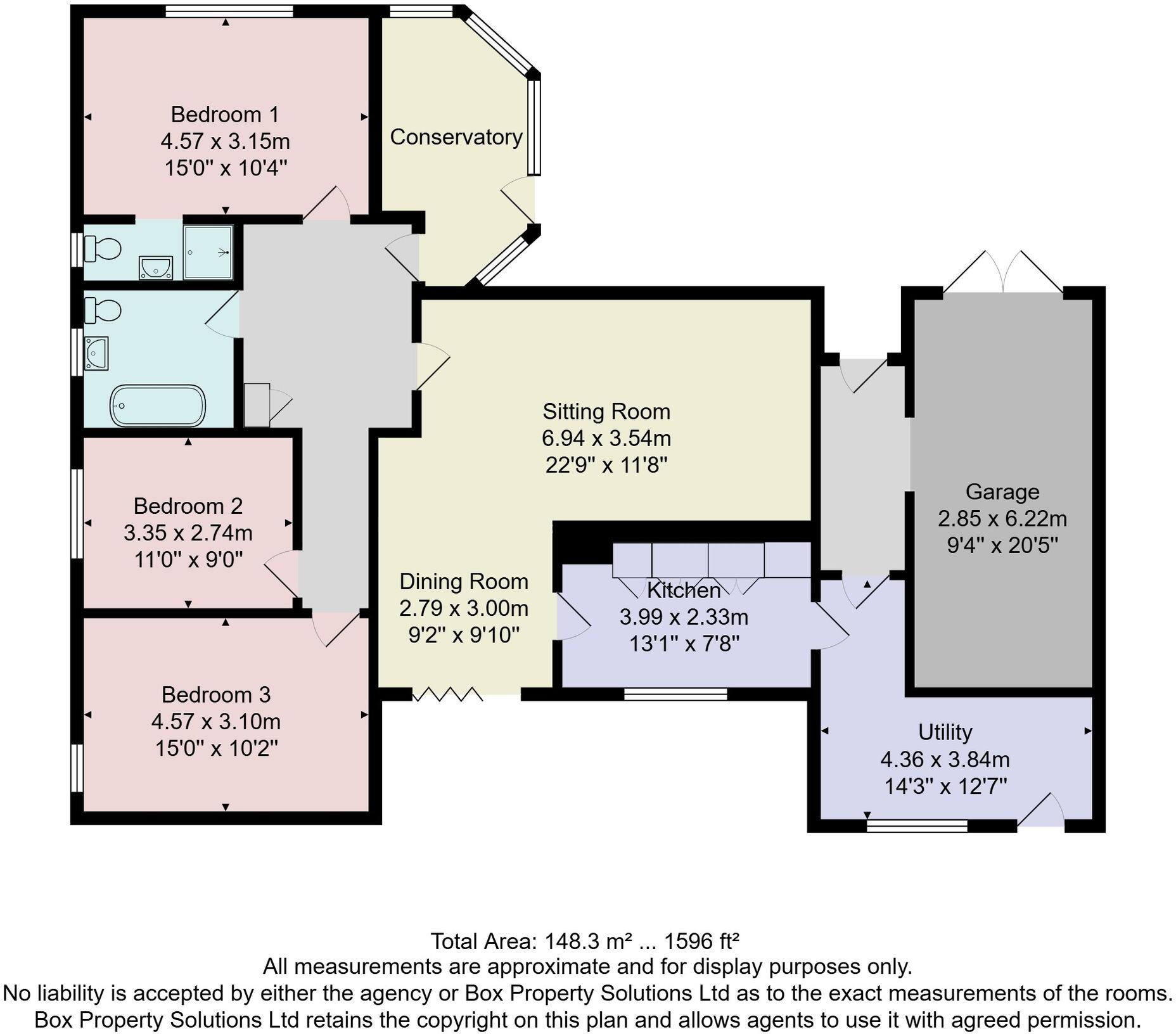 Darley, Harrogate, HG3 floorplan