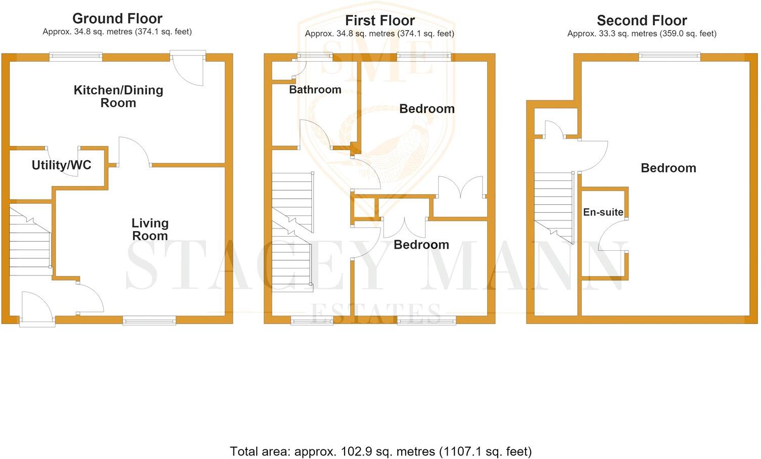 St Clare Street, Penzance, TR18 floorplan