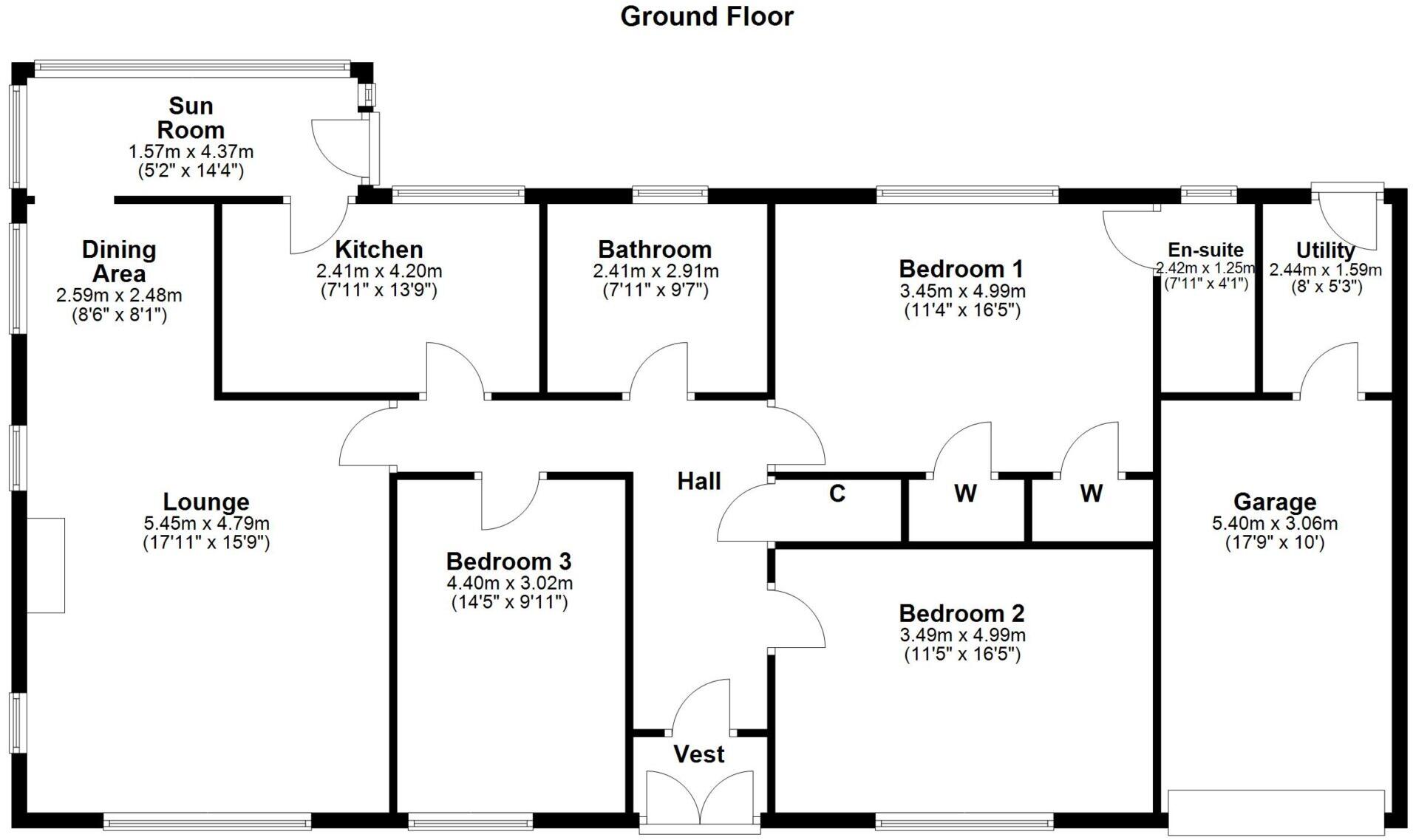 Acer Crescent, Paisley floorplan