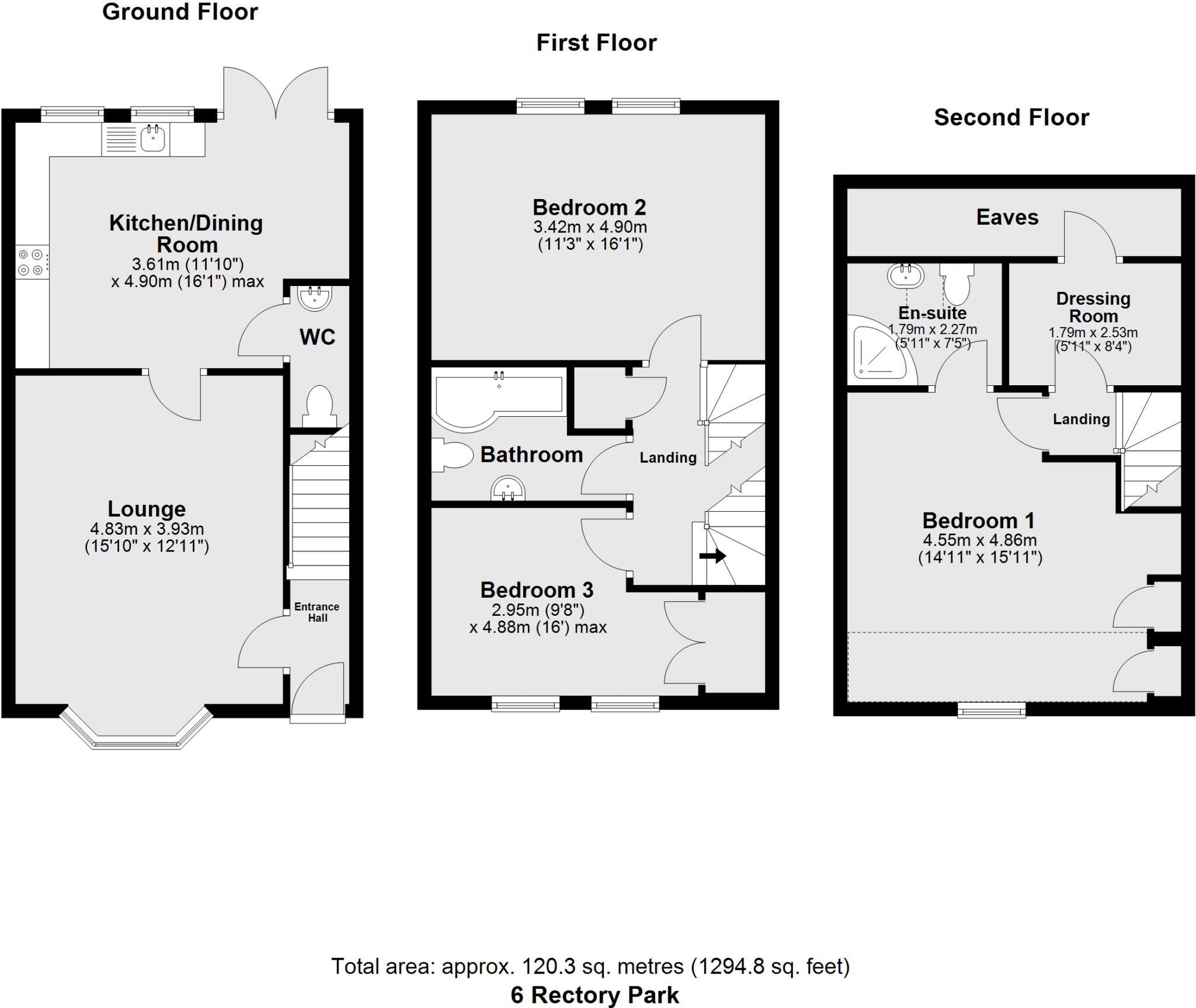 Rectory Park, Sturton By Stow, Lincoln floorplan
