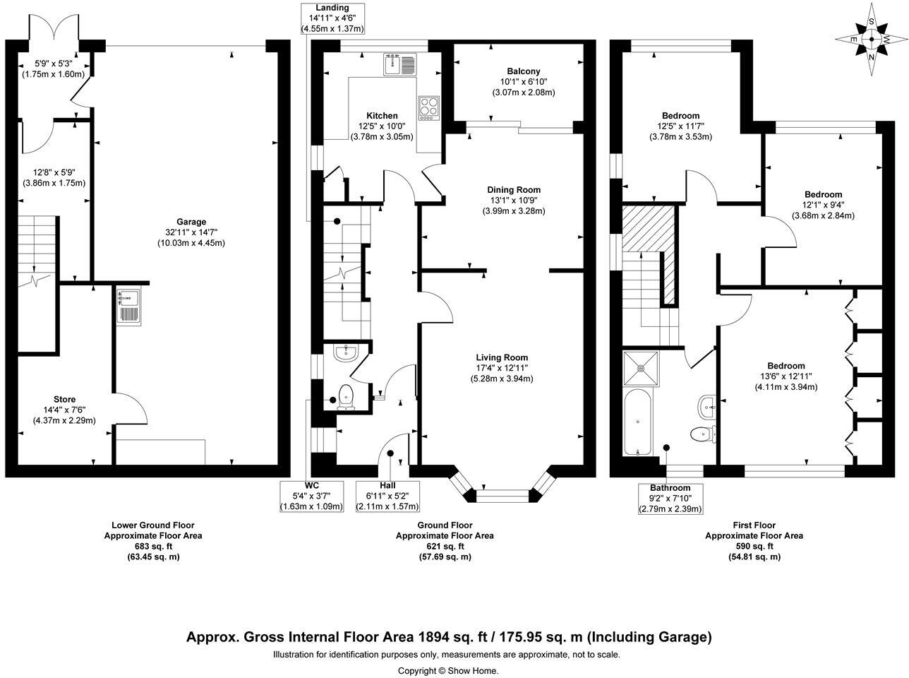 Langwith Mews, Collingham, Wetherby floorplan