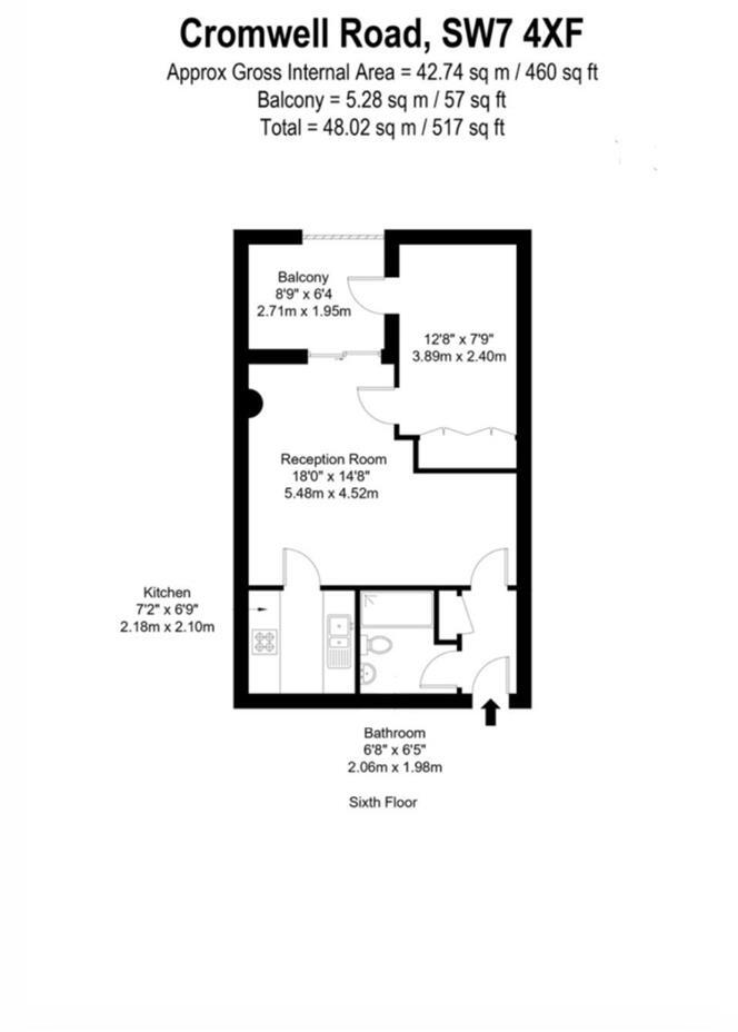 Cromwell Road, London floorplan