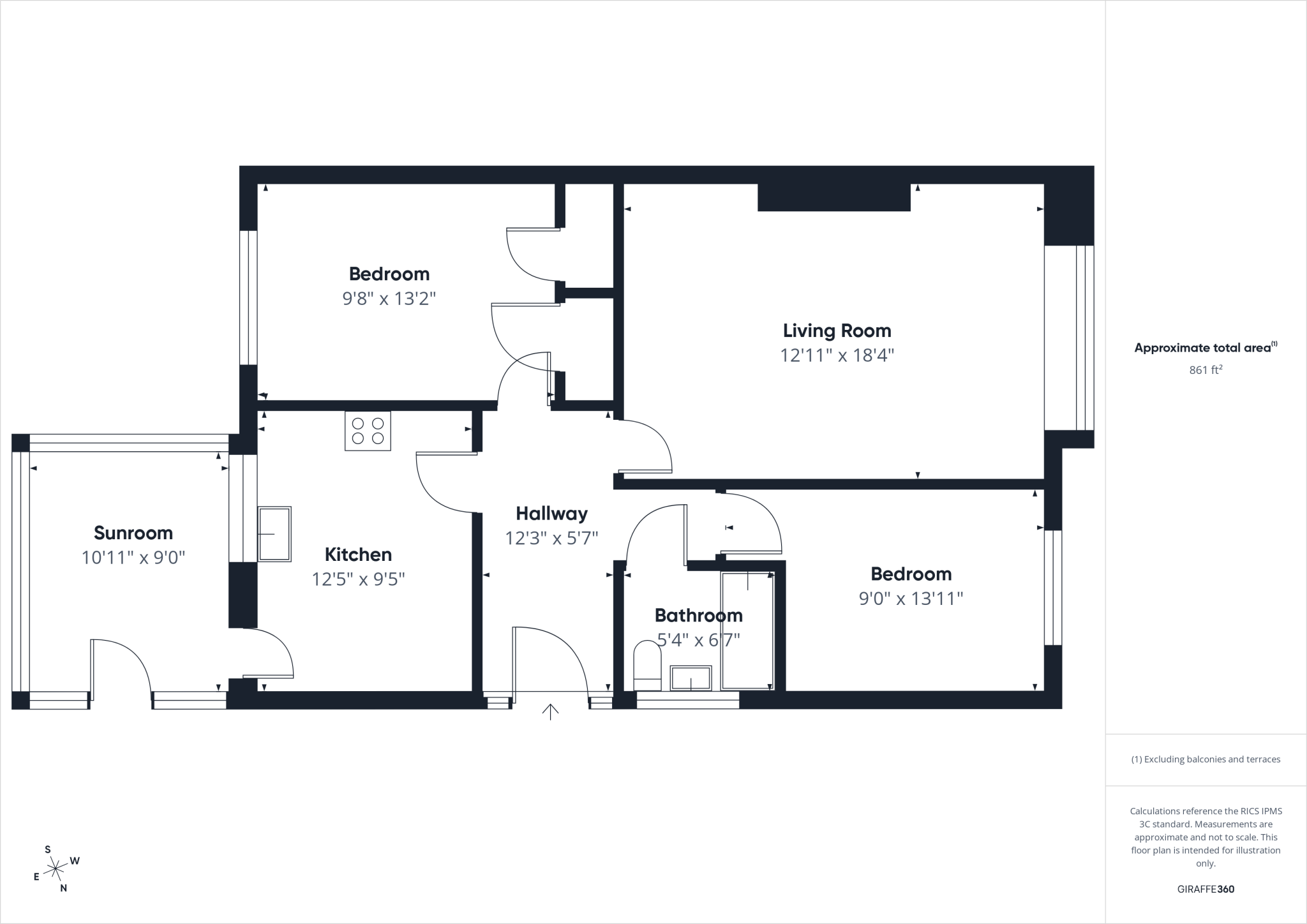Walmer Avenue, Bishop Auckland, Durham, DL14 floorplan