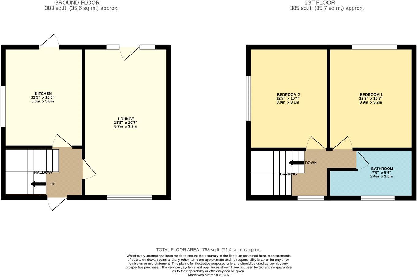 Lancaster Road, Denton, Manchester, Greater Manchester, M34 floorplan