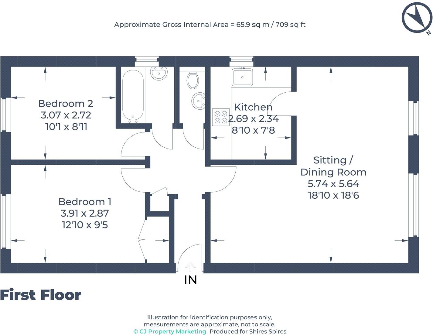 West Grove, Summertown, Oxford, OX2 floorplan