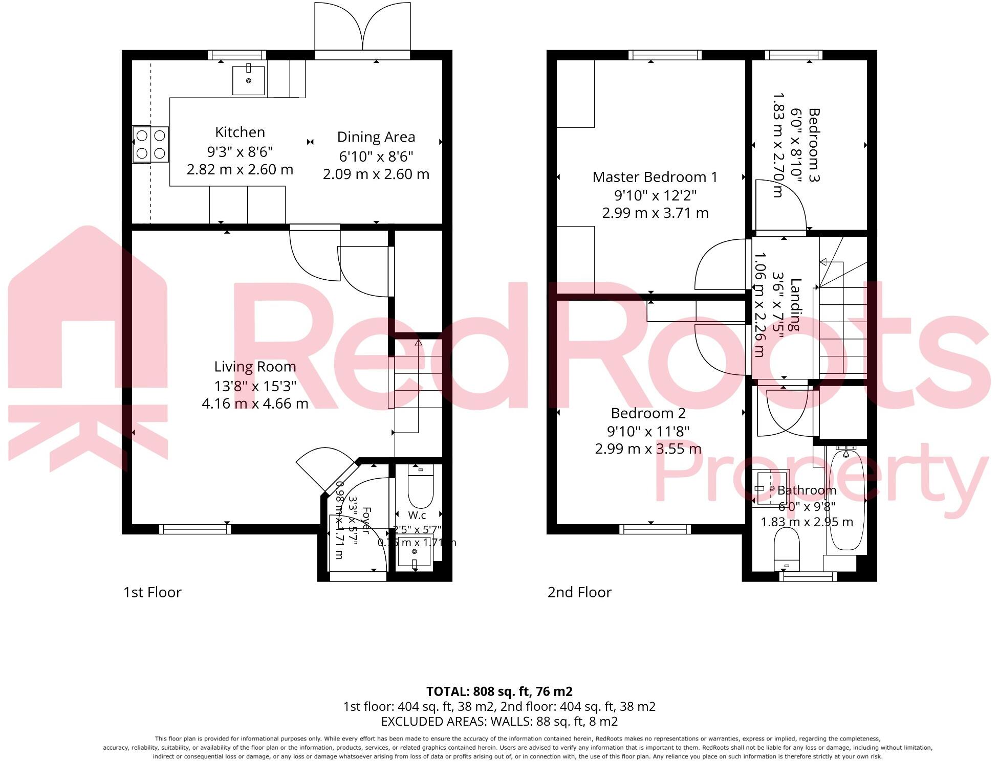 Farleigh Drive, Harworth, Doncaster, South Yorkshire, DN11 8SW floorplan