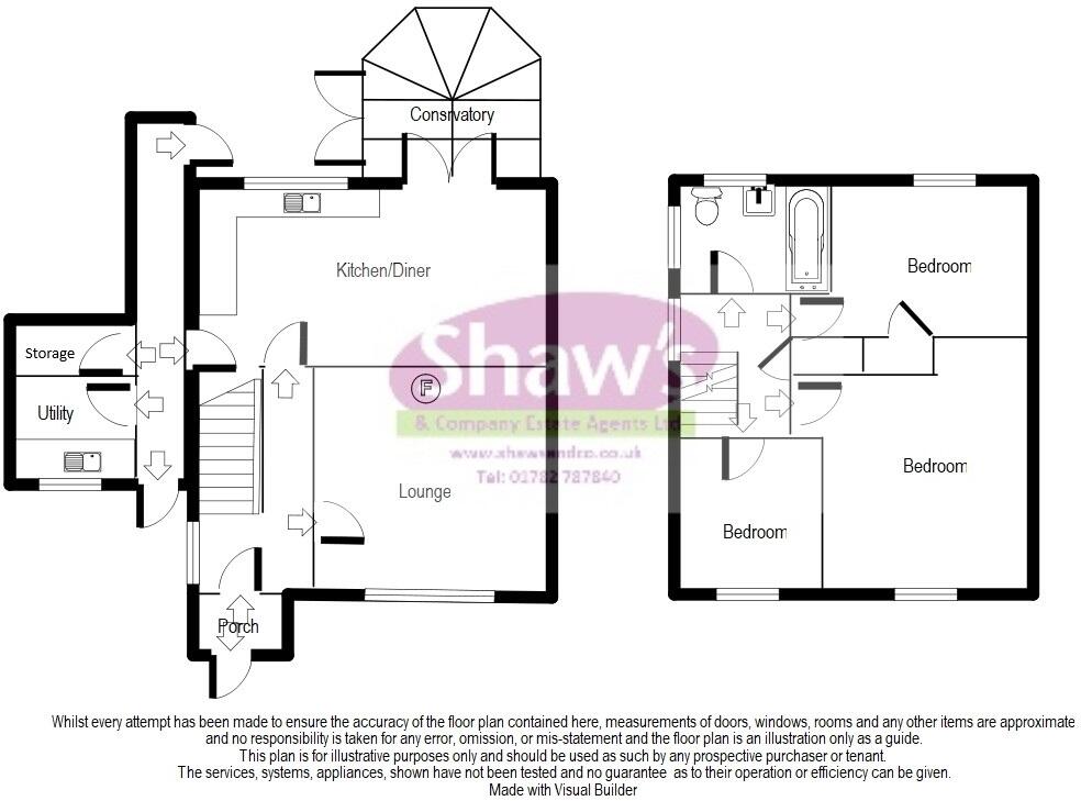 Wavertree Avenue, Scholar Green floorplan