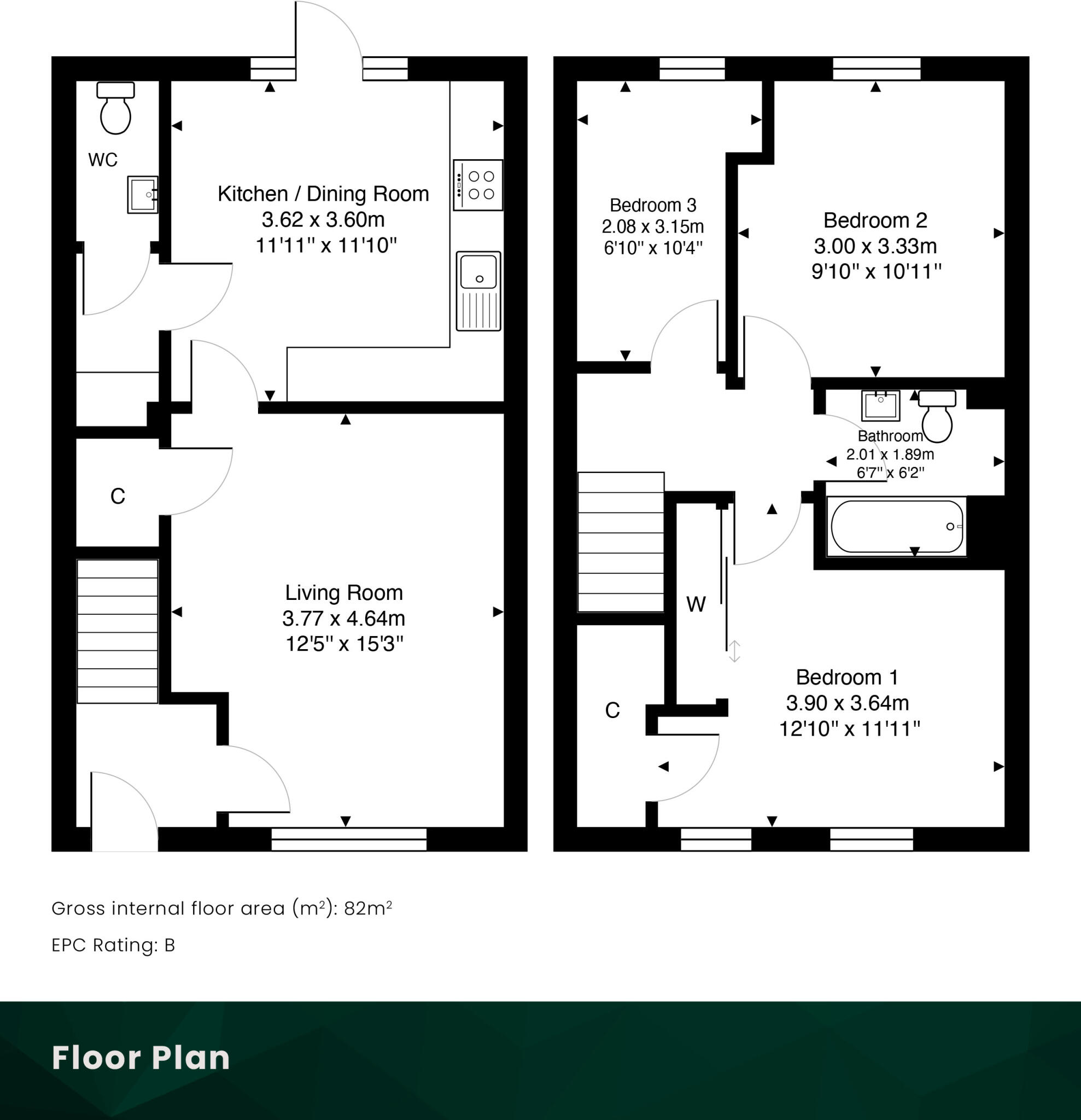 42 Hapland Bow, Burdiehouse, Edinburgh, EH17 8UZ floorplan