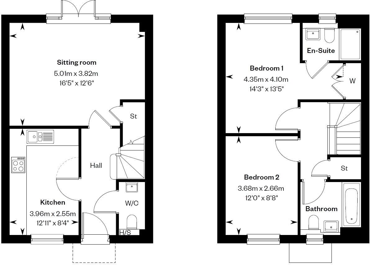 17 White Barrow Lane, Basingstoke, Hampshire floorplan