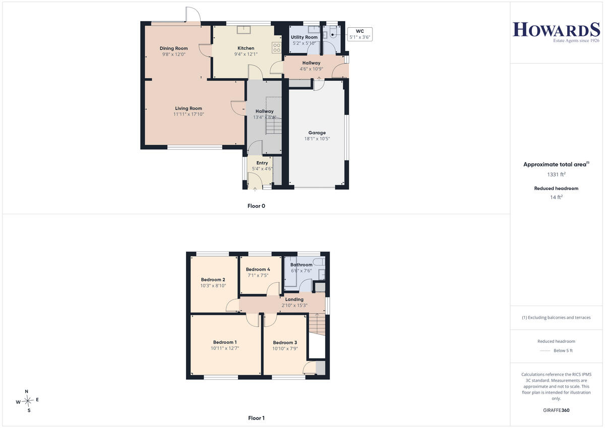 West Side Close, Gunton floorplan