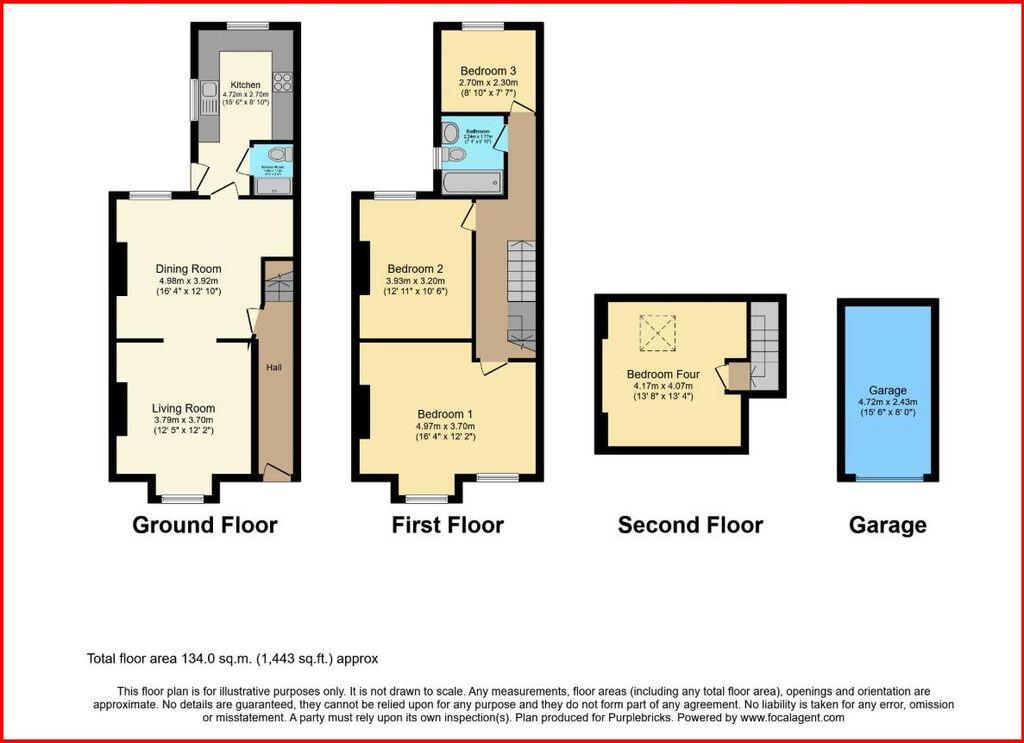 Carlton Road, Sale, Trafford floorplan