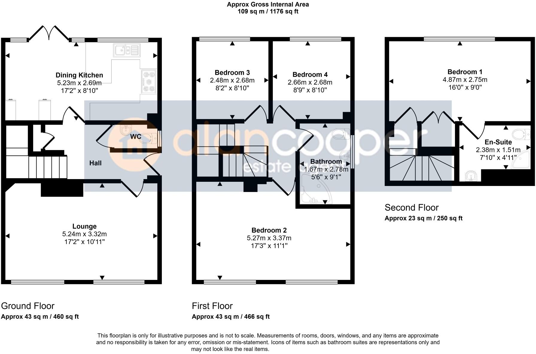 Stafford Close, Bulkington, Bedworth, CV12 9QX floorplan