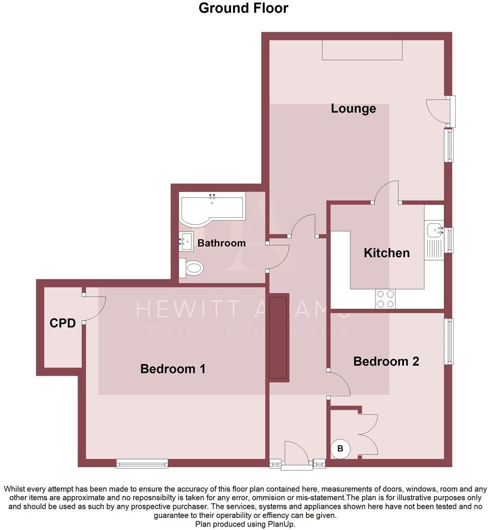 Royden House, Park Road North floorplan