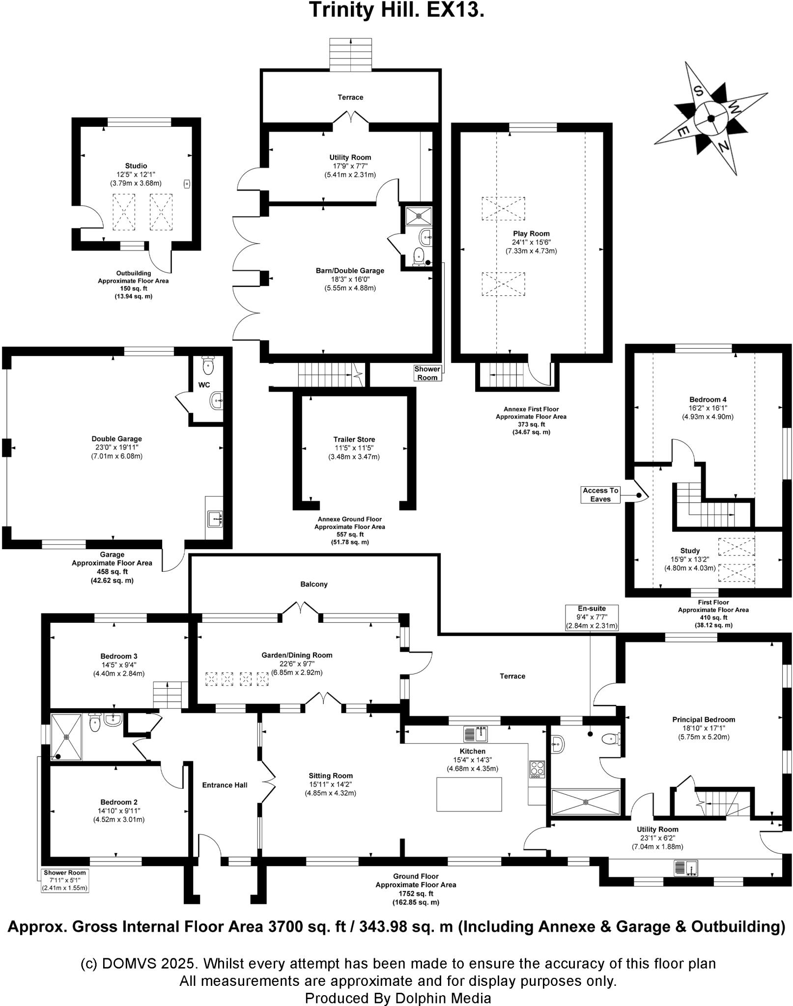 Uplyme, Devon floorplan