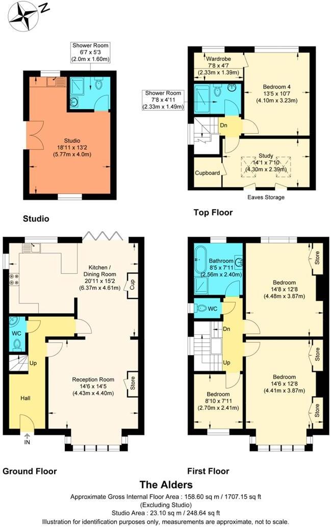 The Alders, London floorplan