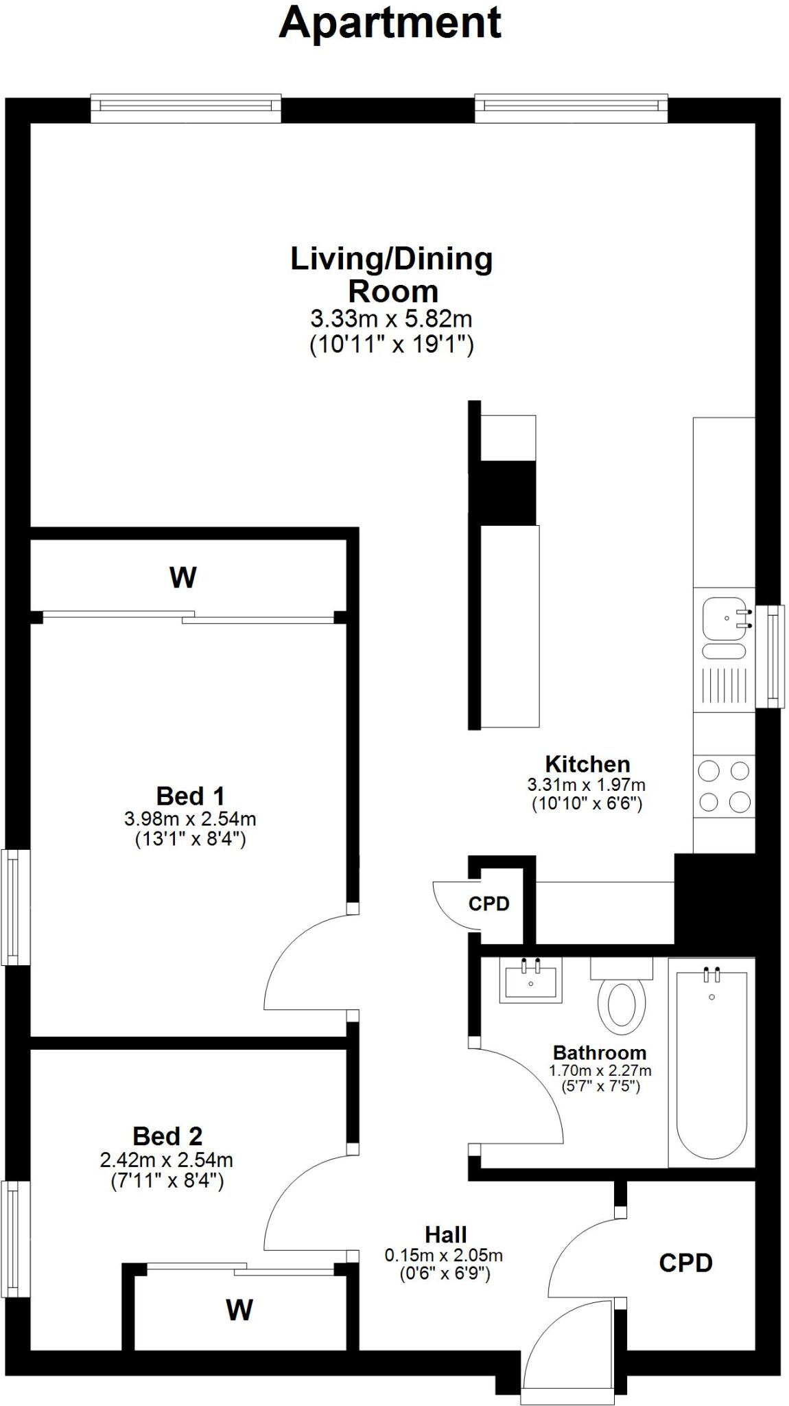 Powells Orchard, Handbridge, Chester floorplan