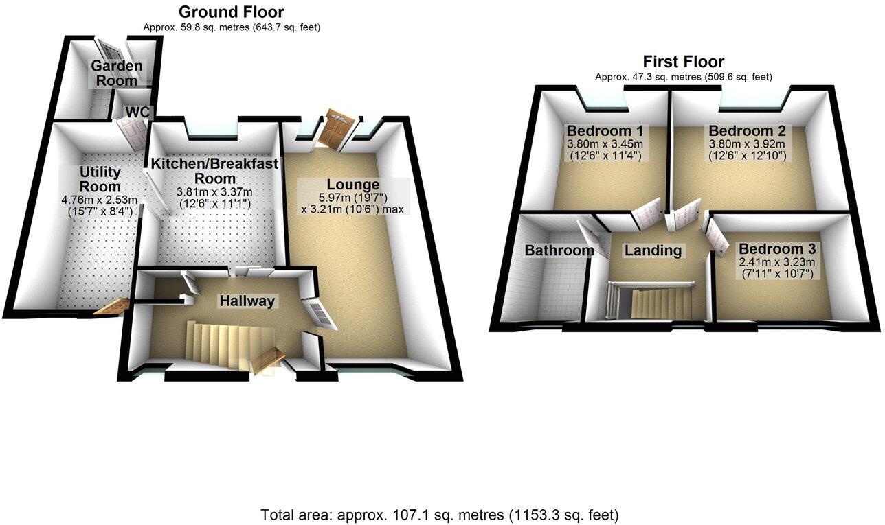 Church Brow, Bolton le Sands, Carnforth, LA5 floorplan
