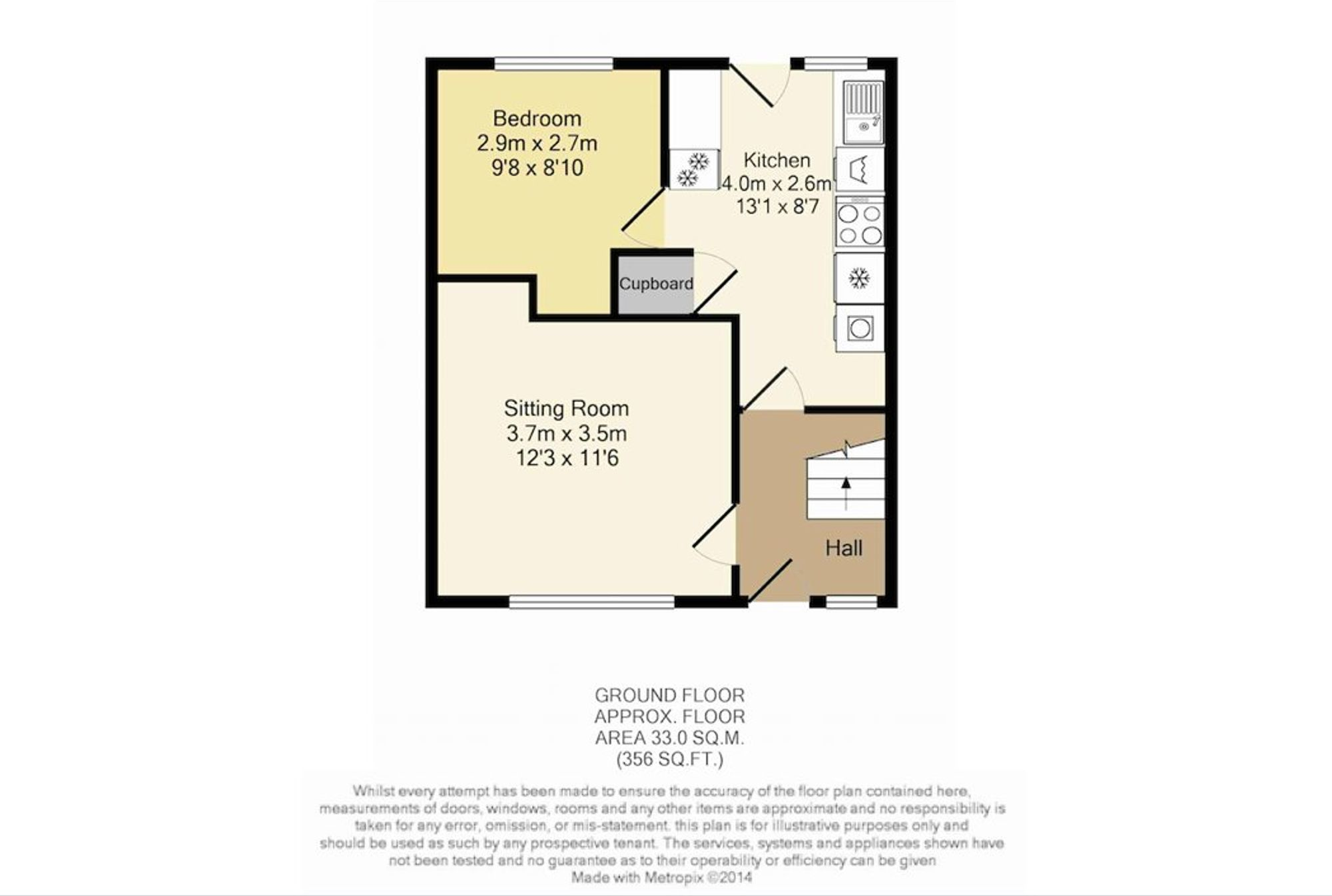 Ferrars Way, Cambridge, CB4 floorplan