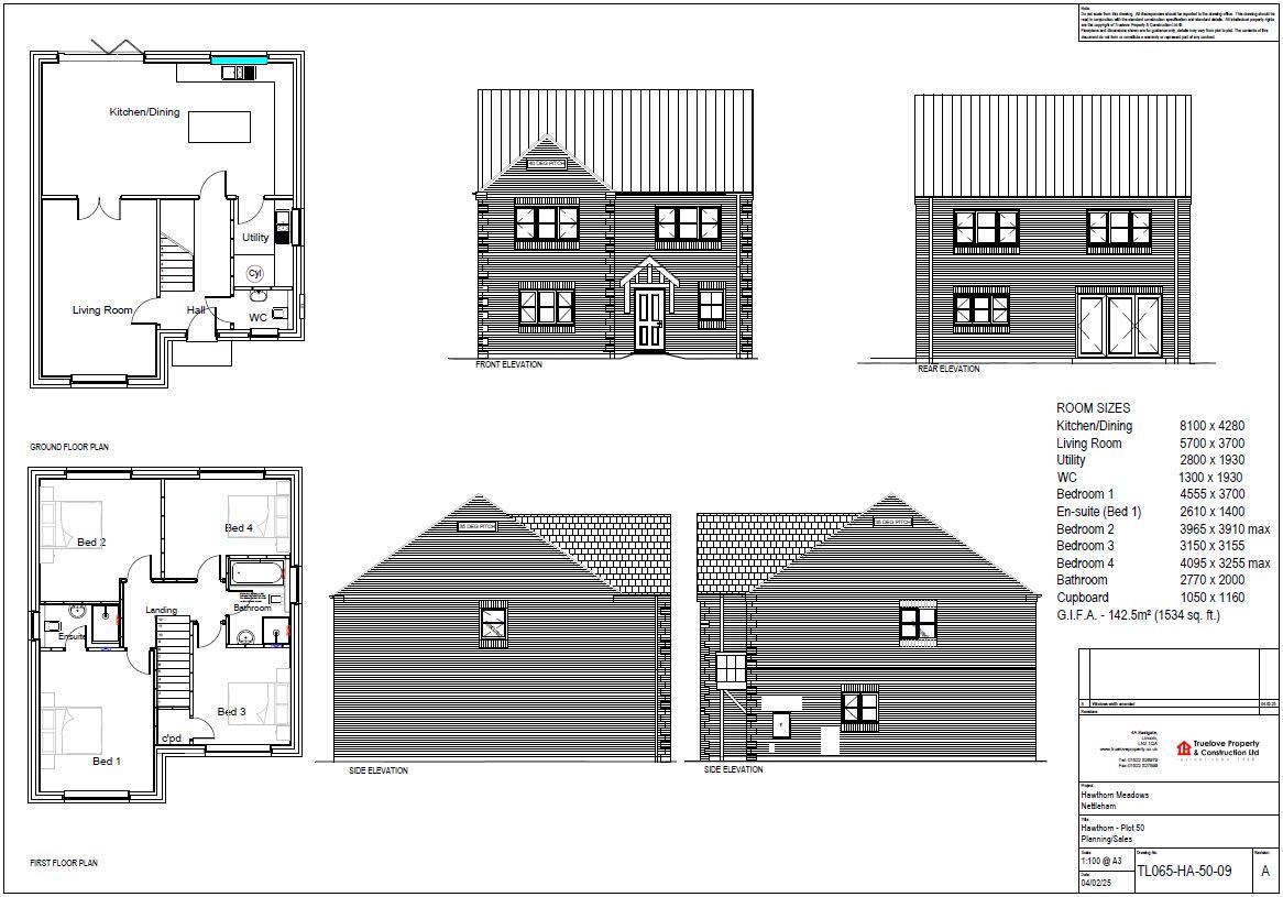 Maple Way, Nettleham, Lincoln, Lincolnshire, LN2 floorplan