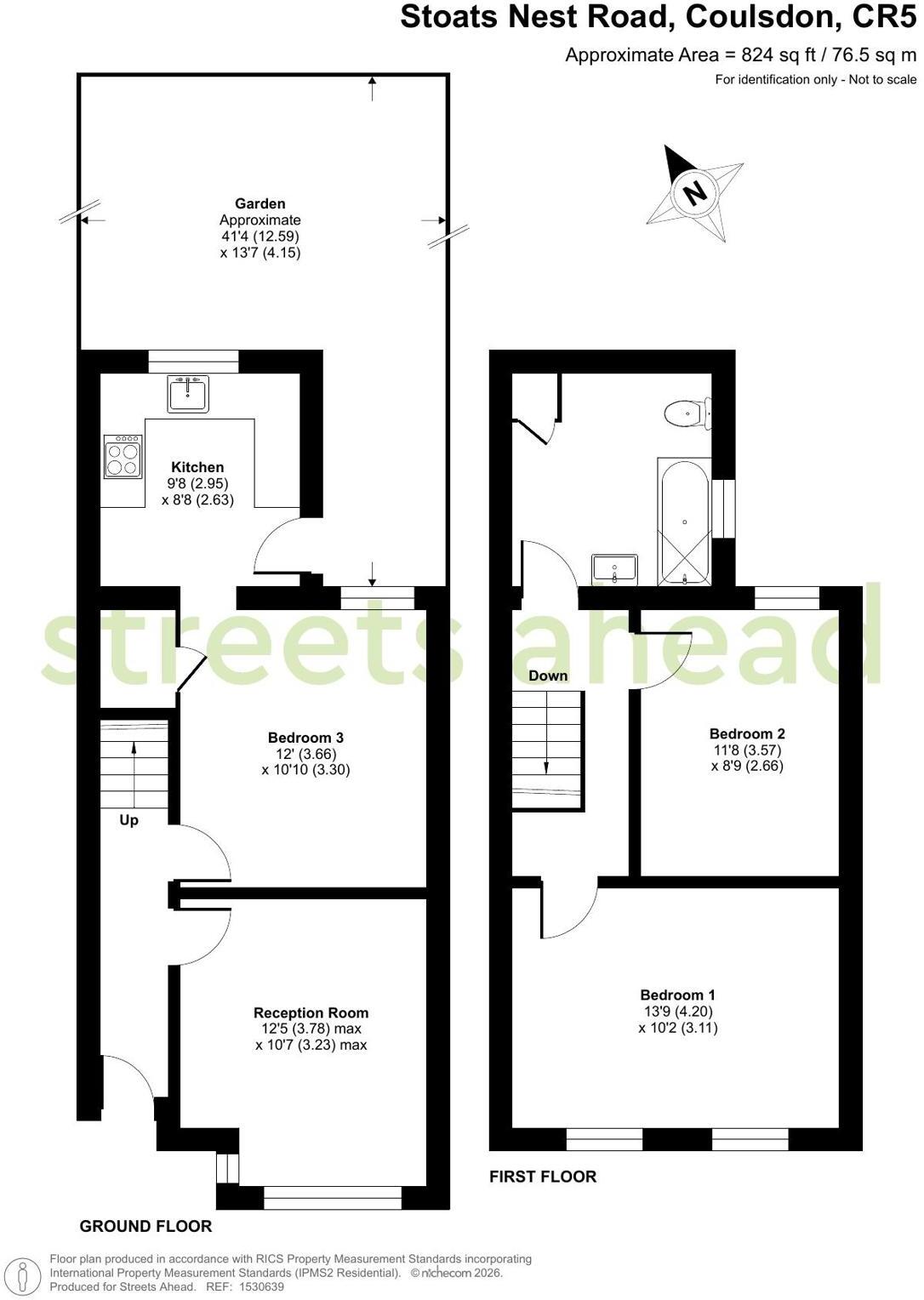 Stoats Nest Road, Coulsdon, CR5 floorplan