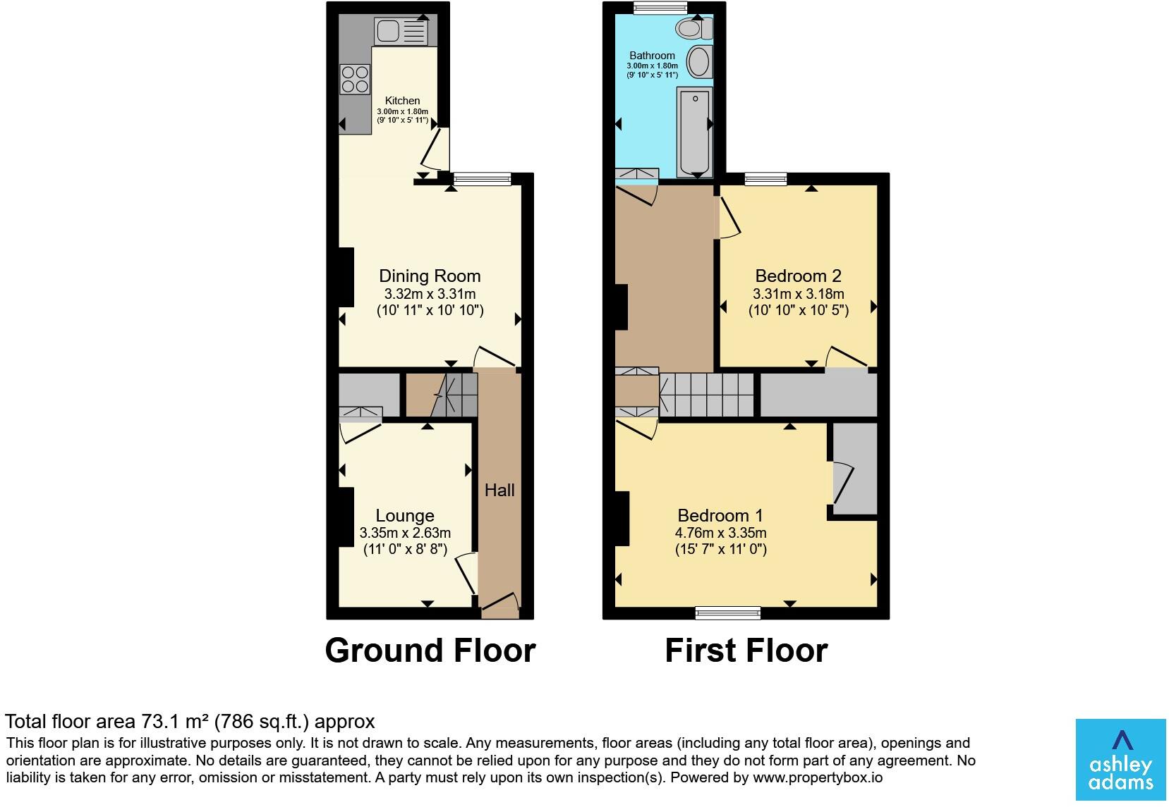 Merchant Street, Derby floorplan