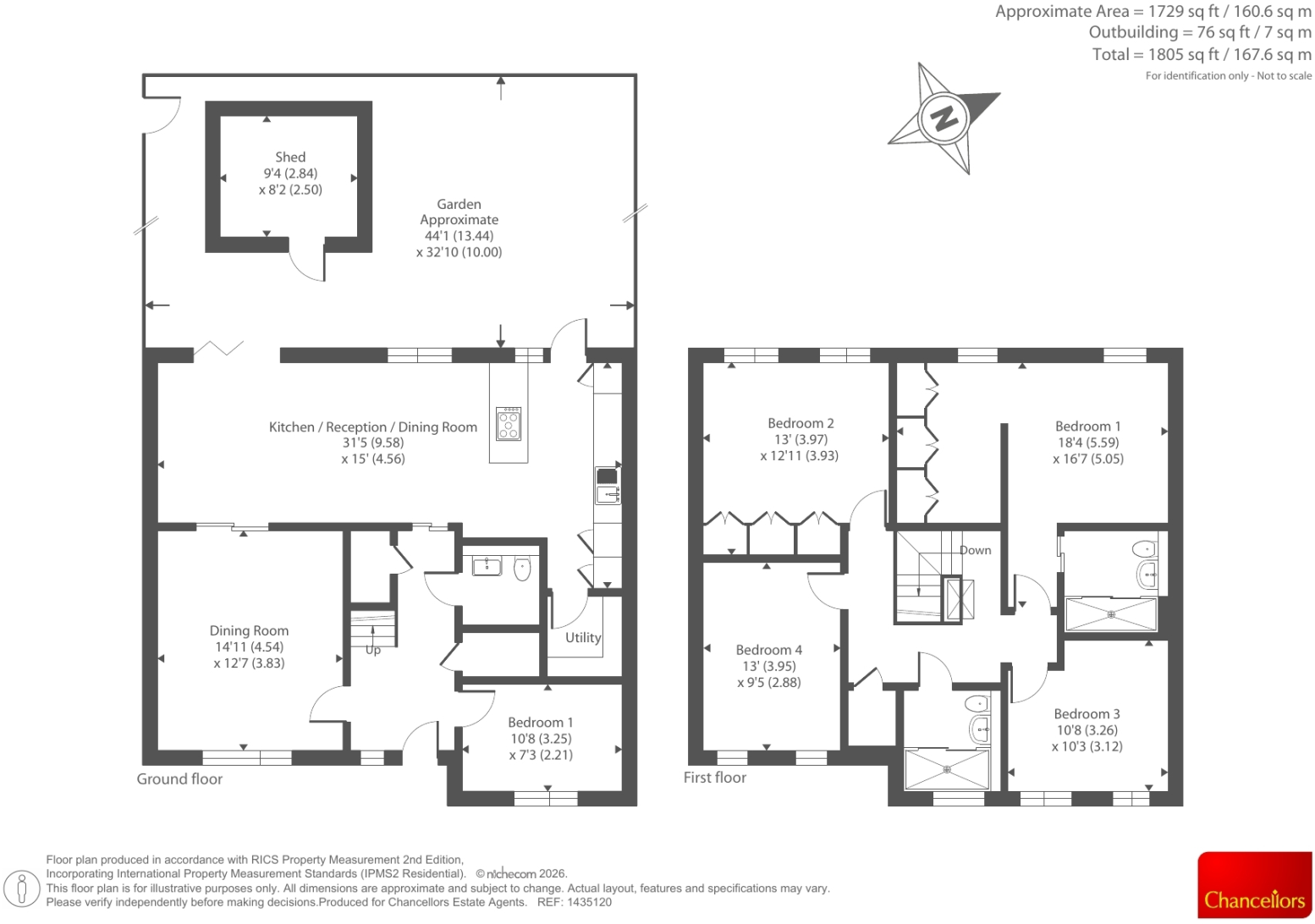 Dollis Avenue, London floorplan