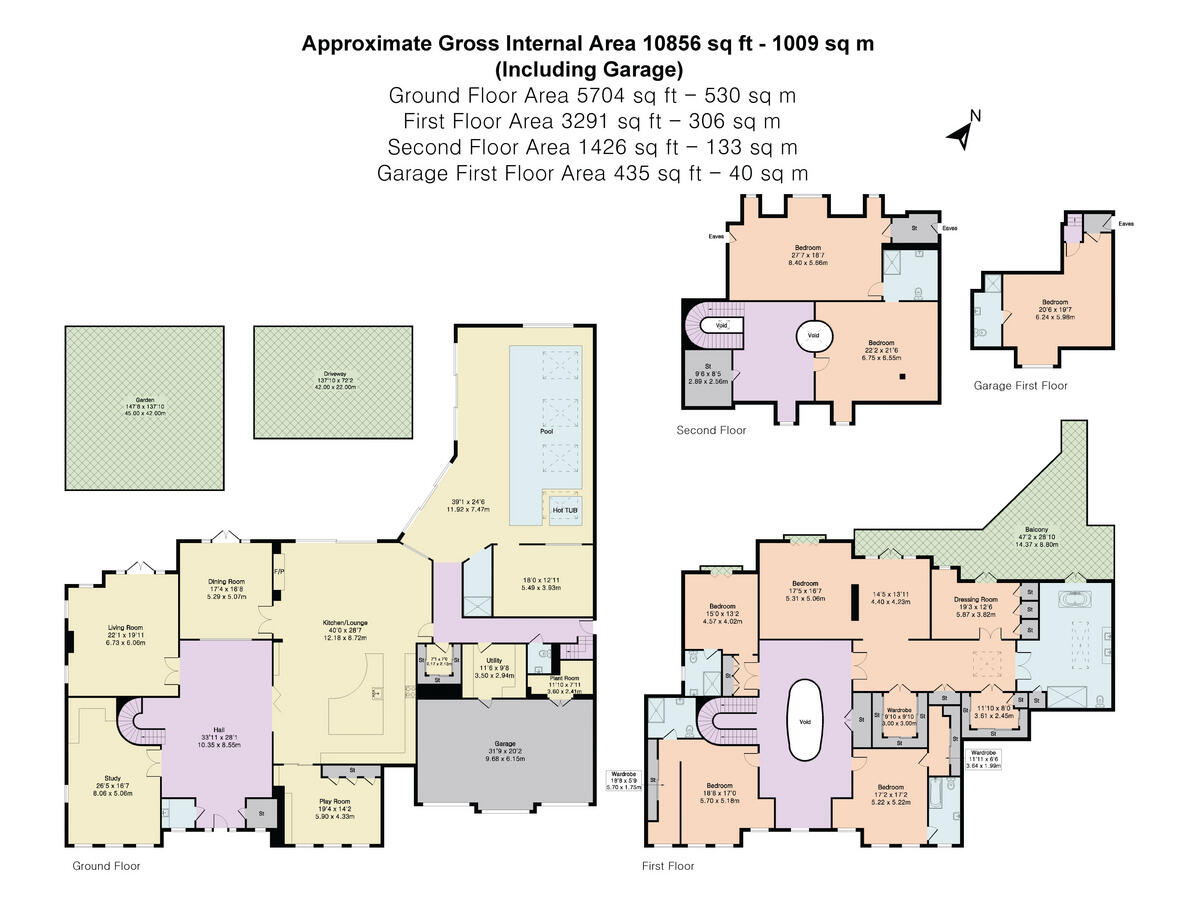The Chase, Tadworth, KT20 floorplan