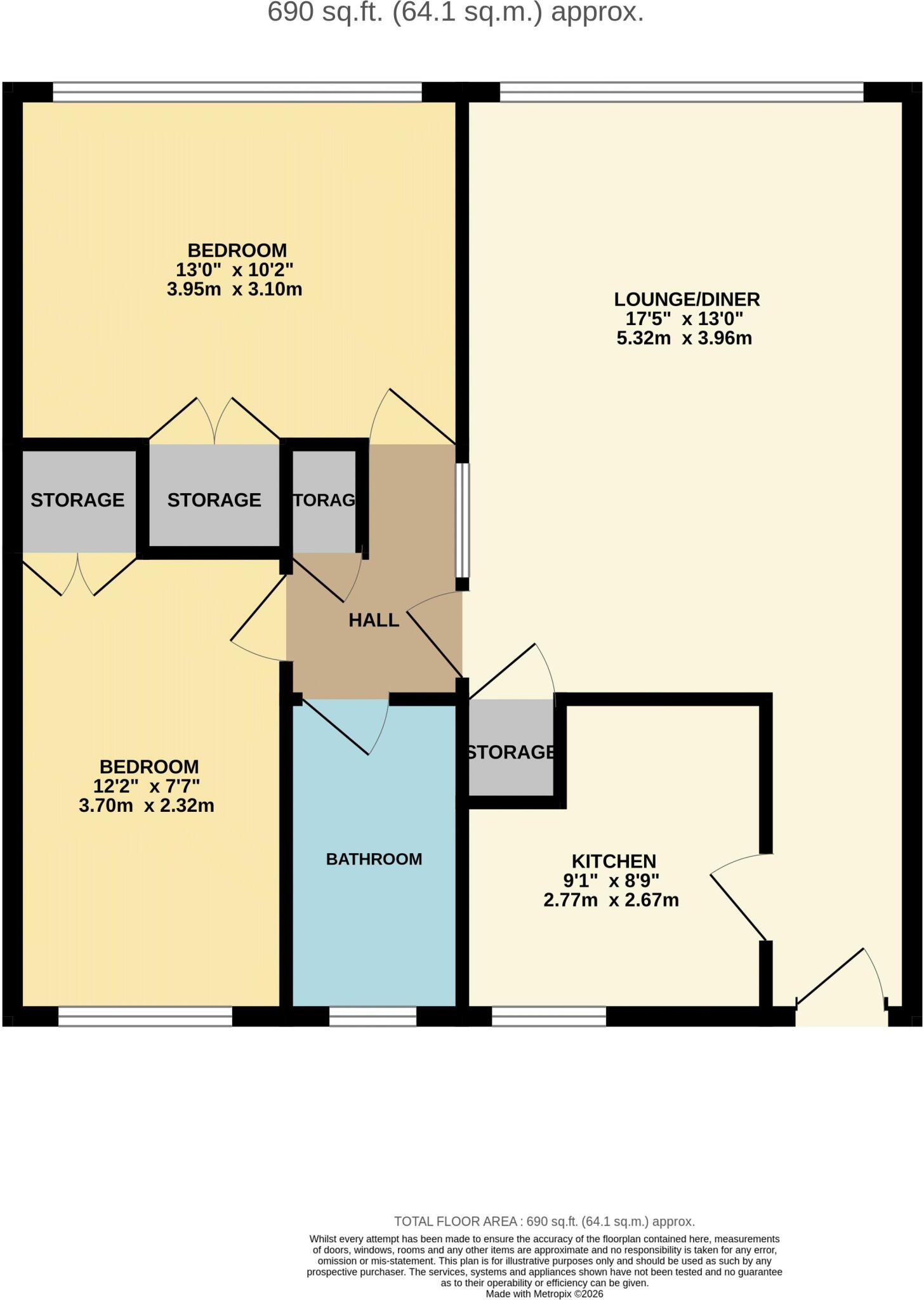 Park View, Hoddesdon floorplan