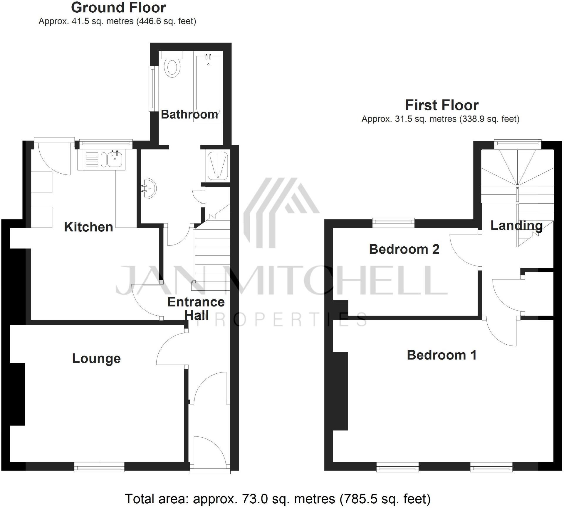 Chester Place, Bensham, Gateshead floorplan