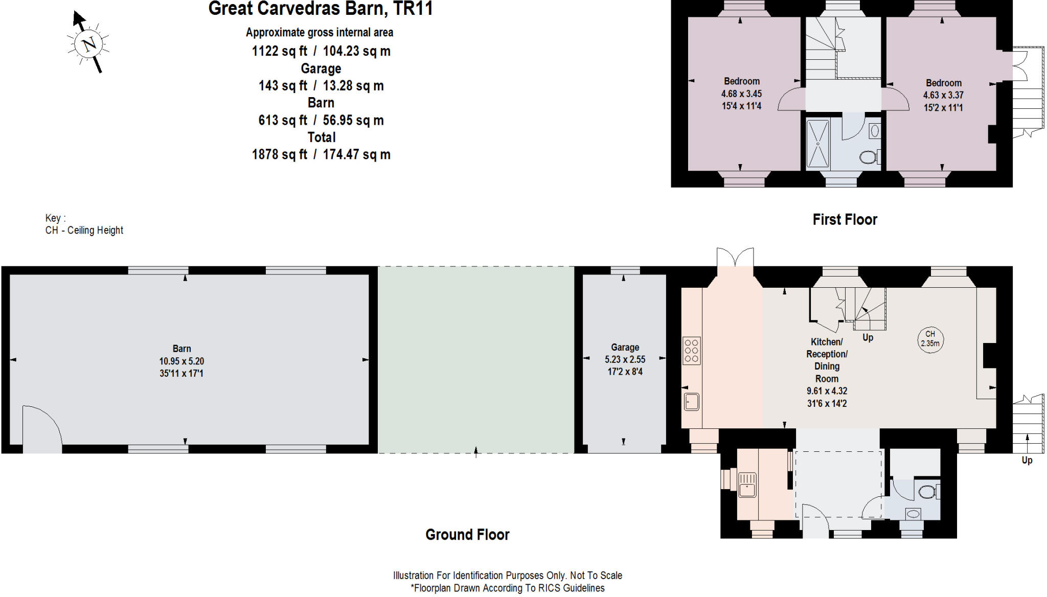Trewardreva, Constantine, Falmouth, Cornwall, TR11 floorplan