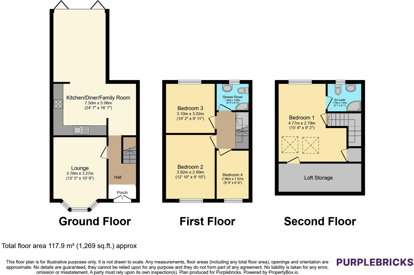Montrose Road, Liverpool, L13 floorplan
