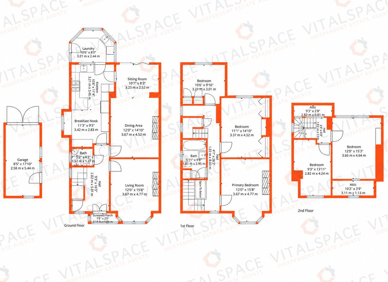 Queens Road, Urmston, Manchester, M41 floorplan