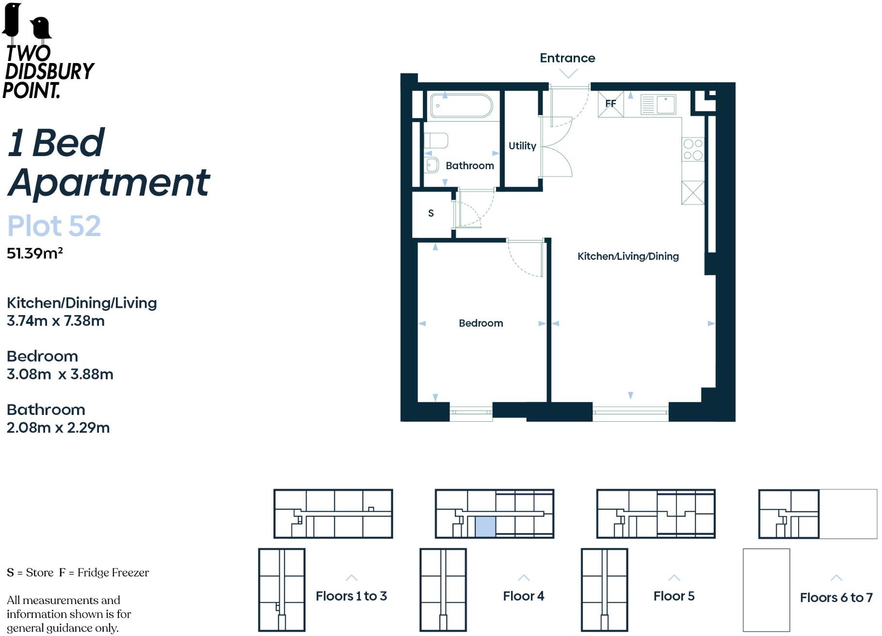 Two Didsbury Point,
Didsbury,
M20 2EU floorplan