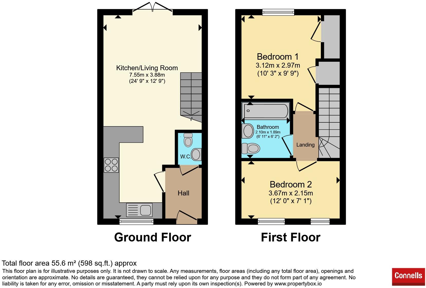 Brimstone Road, Swindon floorplan