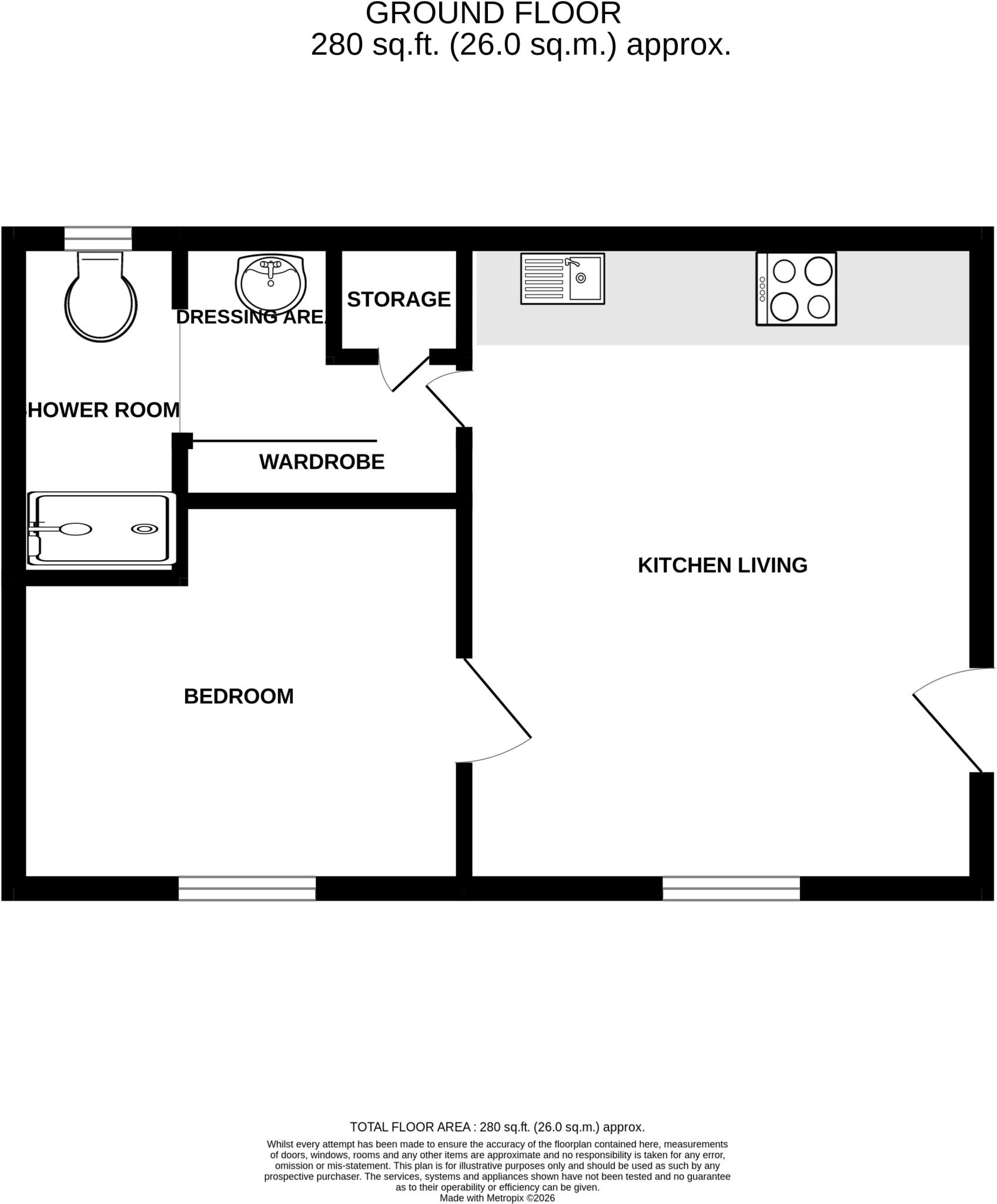 Mortimer Row, Somersham, Huntingdon, PE28 floorplan