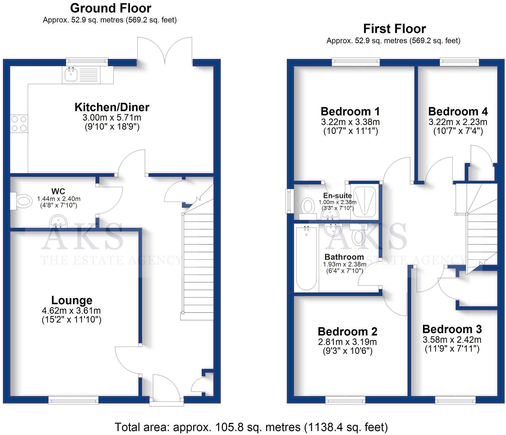 Dalbeattie Avenue, Stenson Fields, DE24 floorplan