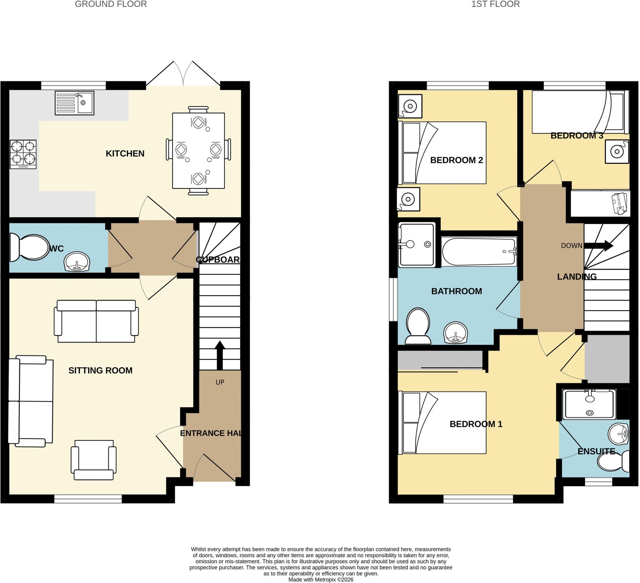 Maple Drive, Somerton floorplan