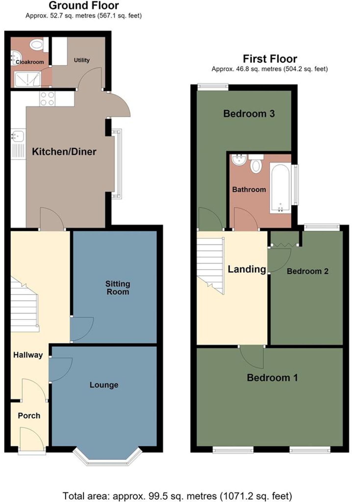 Harle Street, Neath, SA11 floorplan